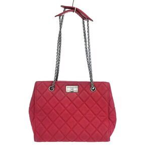 Chanel Reissue Tote Quilted Leather Red Leather Tote Bag Bag